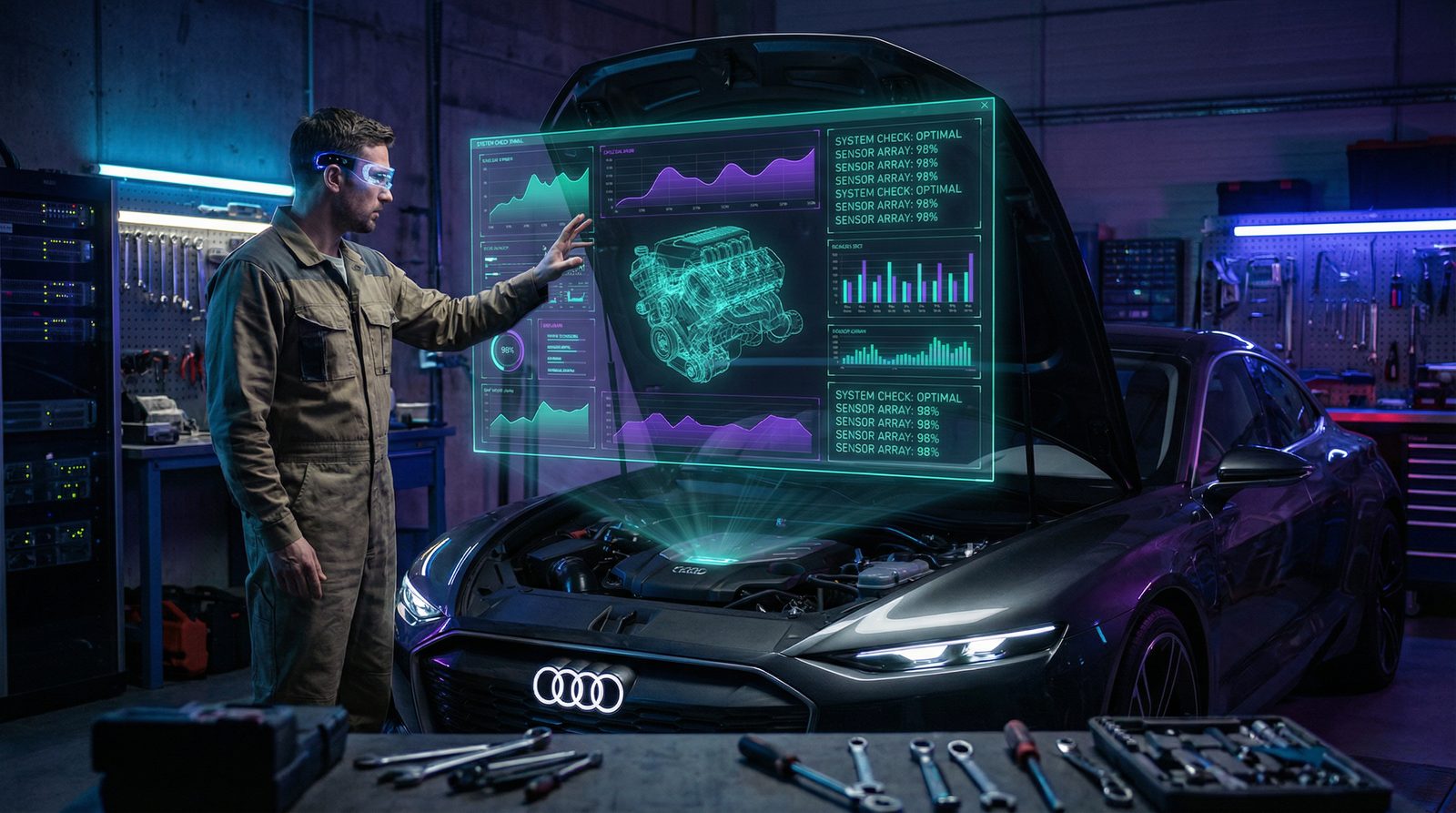 溏心 AI修车改装技术视频