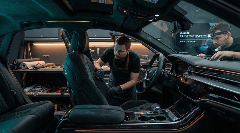 溏心视频教程-内饰改装视频